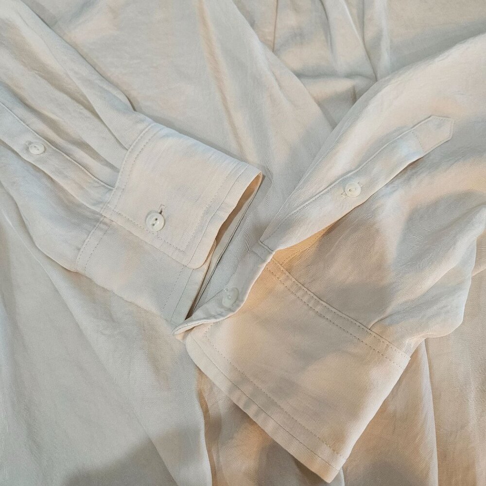 Rag & Bone Felix Popover Blouse Large Faux Wrap I… - image 7